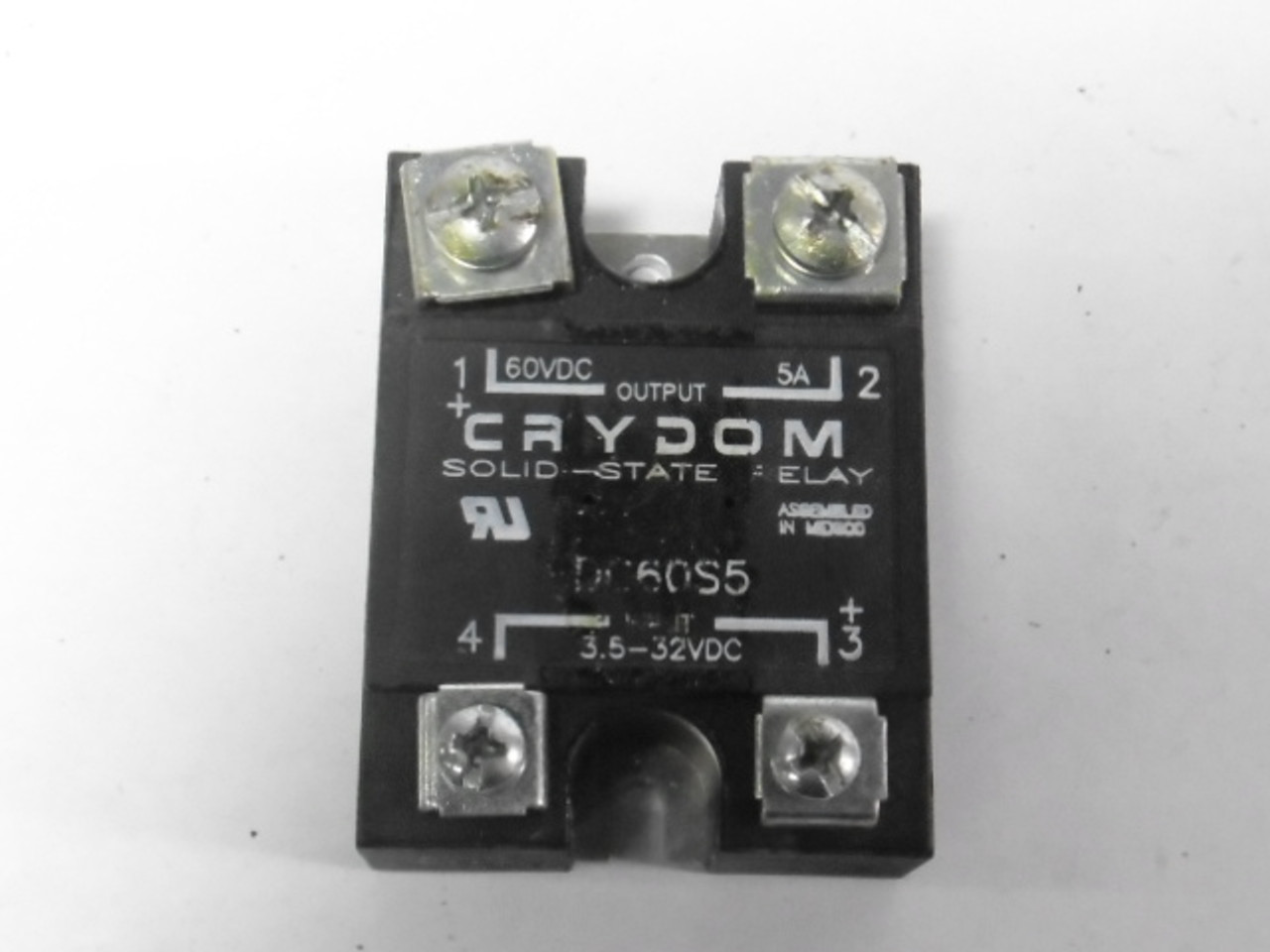 Crydom DC60S5 Solid State Relay 5A 60VDC USED