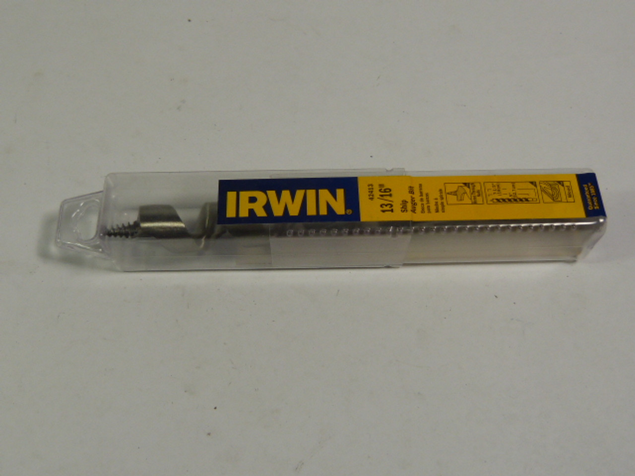 Irwin 42413 Short Ship Auger Bit 13/16"  NEW