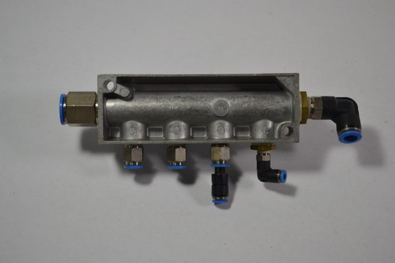 Festo FR-8-1/4 Distribution Manifold R1/4 Connection USED