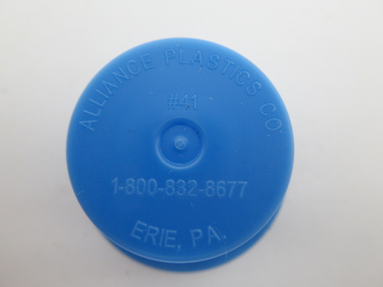Alliance Plastics Co. 41 Plastic Cap Lot of 1000 ! NOP !