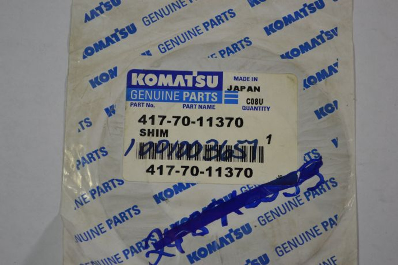 Komatsu 417-70-11370 Shim 0.5mm ! NWB !