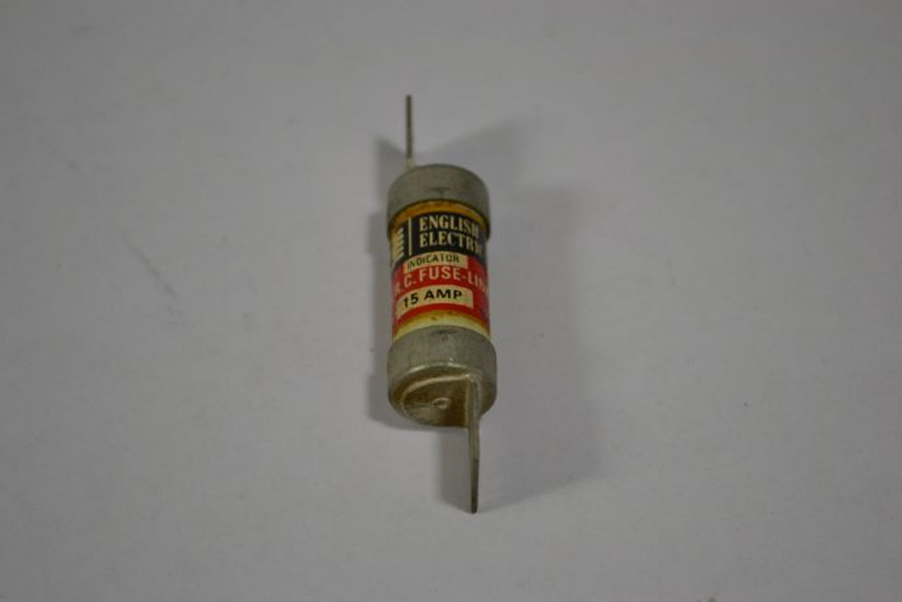English Electric NS15 Fuse 15A 415VAC USED