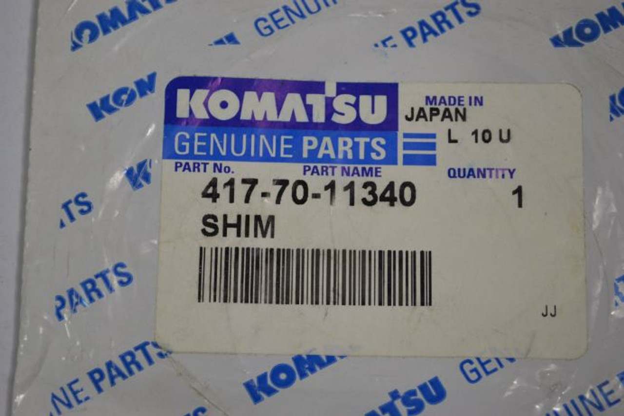 Komatsu 417-70-11340 1.5mm Shim ! NWB !