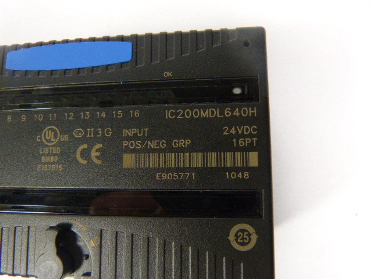 Fanuc IC200MDL640H PLC Module 24VDC 16Pt. ! NEW !