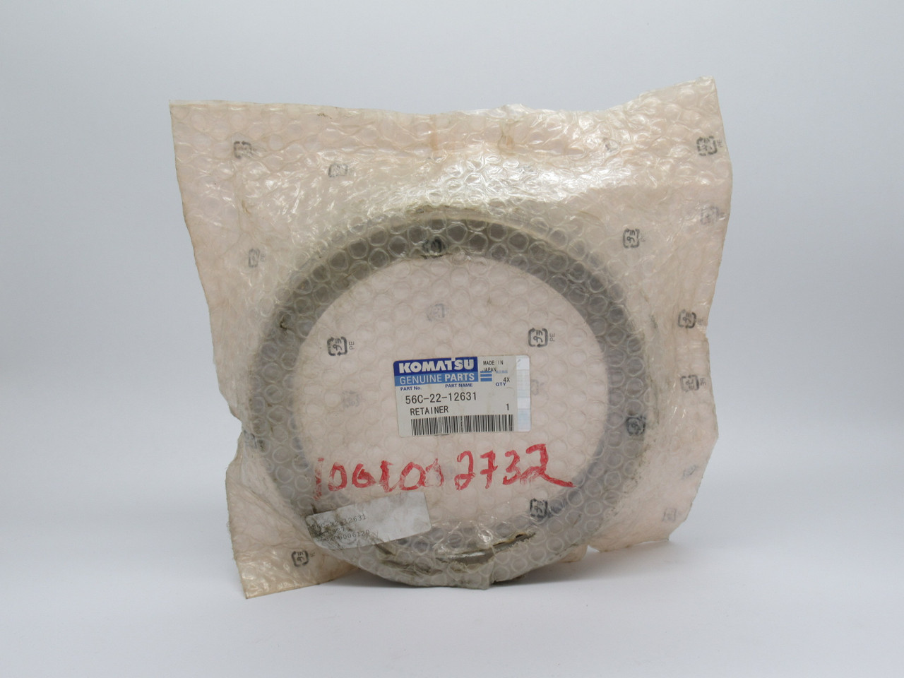 Komatsu 56C-22-12631 Retainer RIPPED BAG ! NWB !
