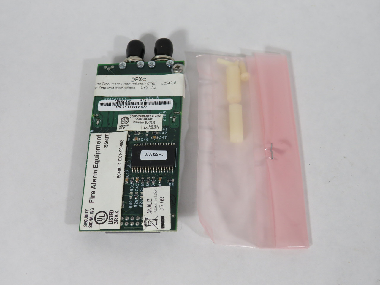 Quasar Technologies 75000-5LF DFXC Dual Fiber Optic Modular Transceiver NEW