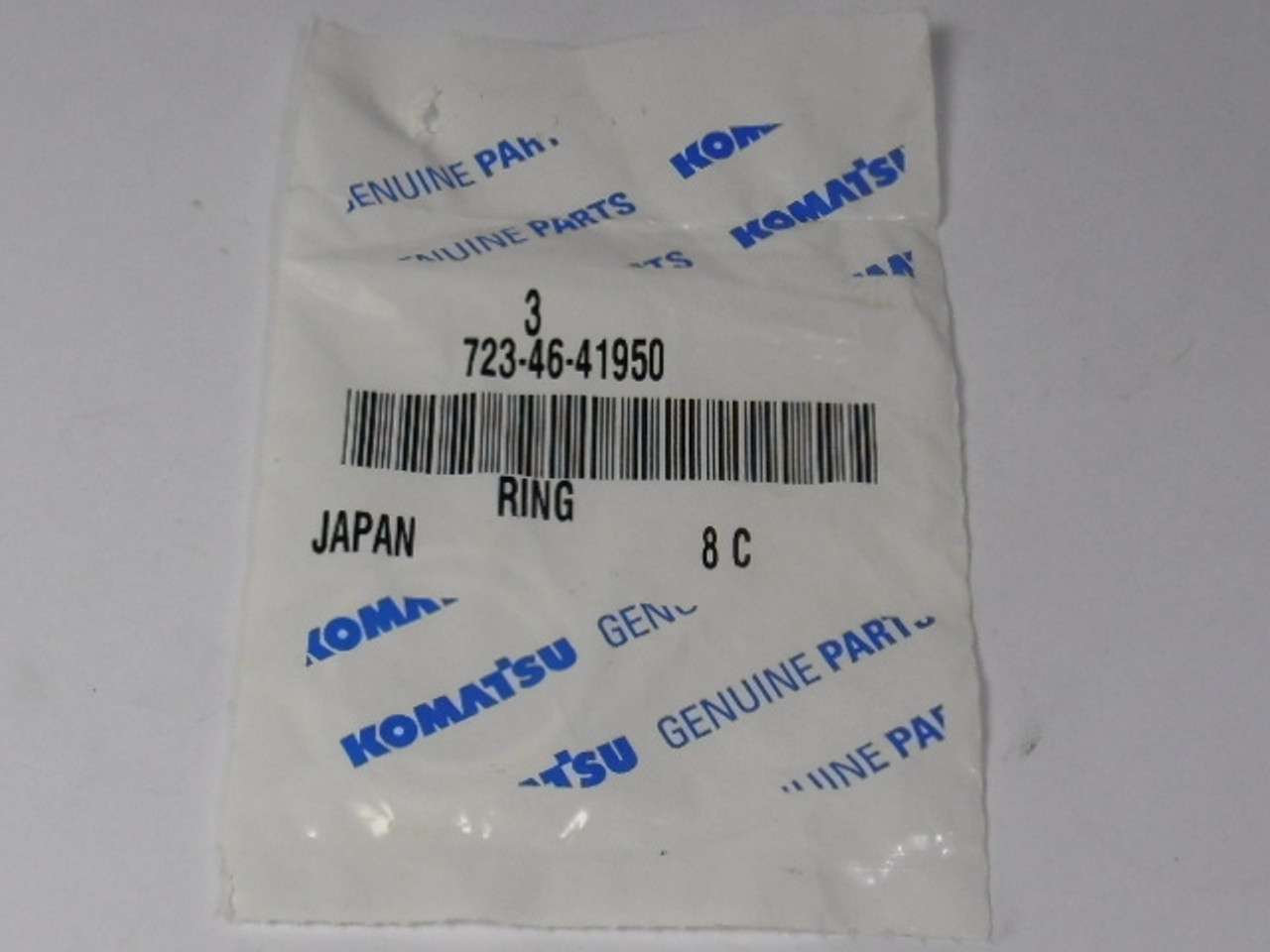 Komatsu Genuine Parts 723-46-41950 Ring 3 - Pack ! NWB !