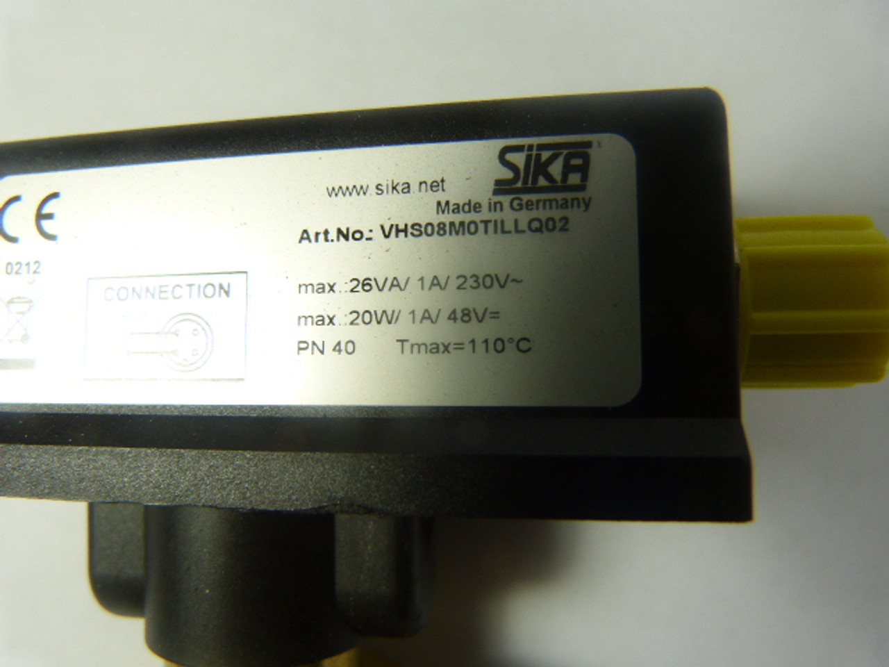Sika VHS-08-MOTILLQ02 Flow Switch 1/4 Inch BSP ! NOP !