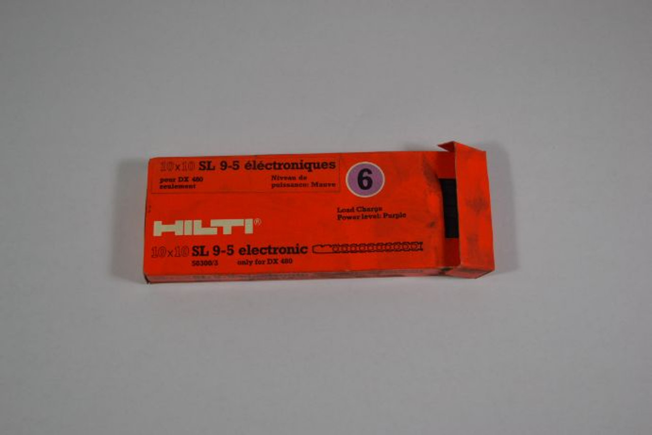 Hilti SL 9-5 Load Charge 10x10-Pack 50300/3 NEW