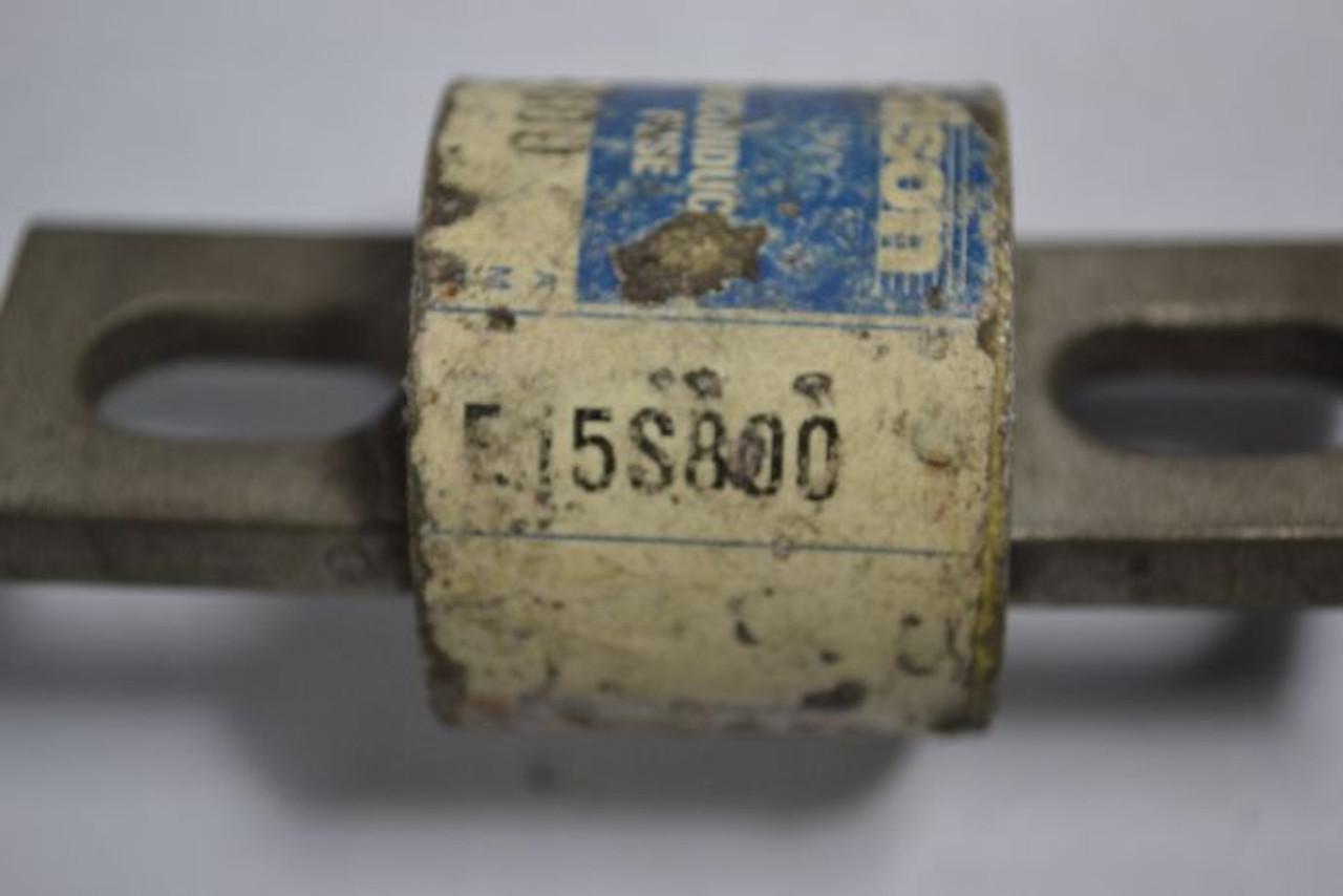 Edison E15S-800 Ssemiconductor Fuse 800A 150V USED