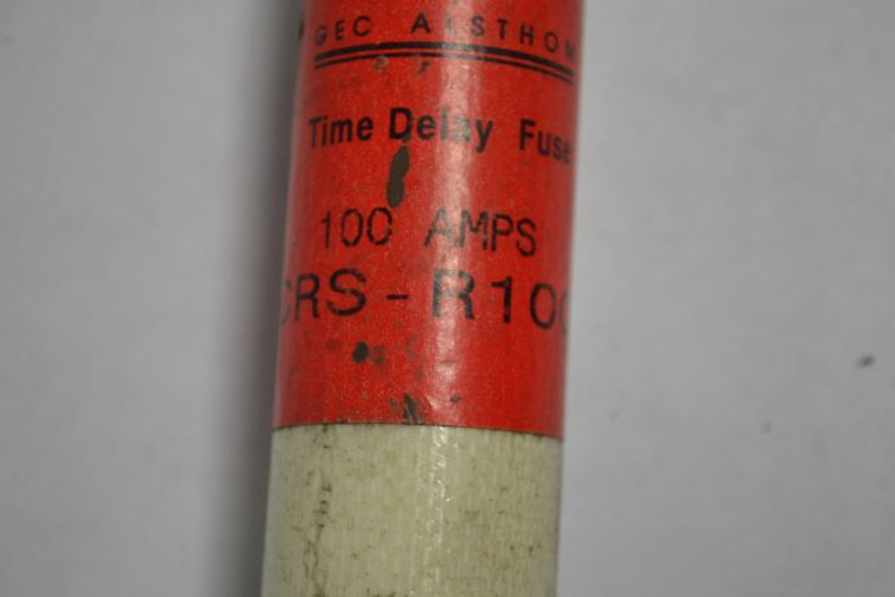 GEC CRS-R100 Time Delay Fuse 100A 600V USED
