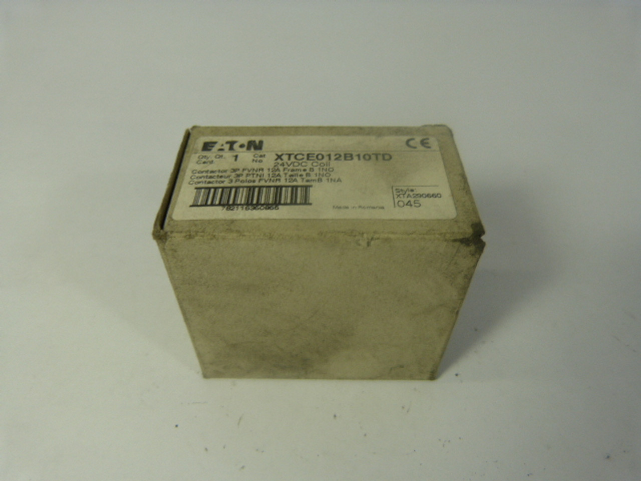 Eaton XTCE-012B10TD Contactor 3Pole 12A 24VDC ! NEW !