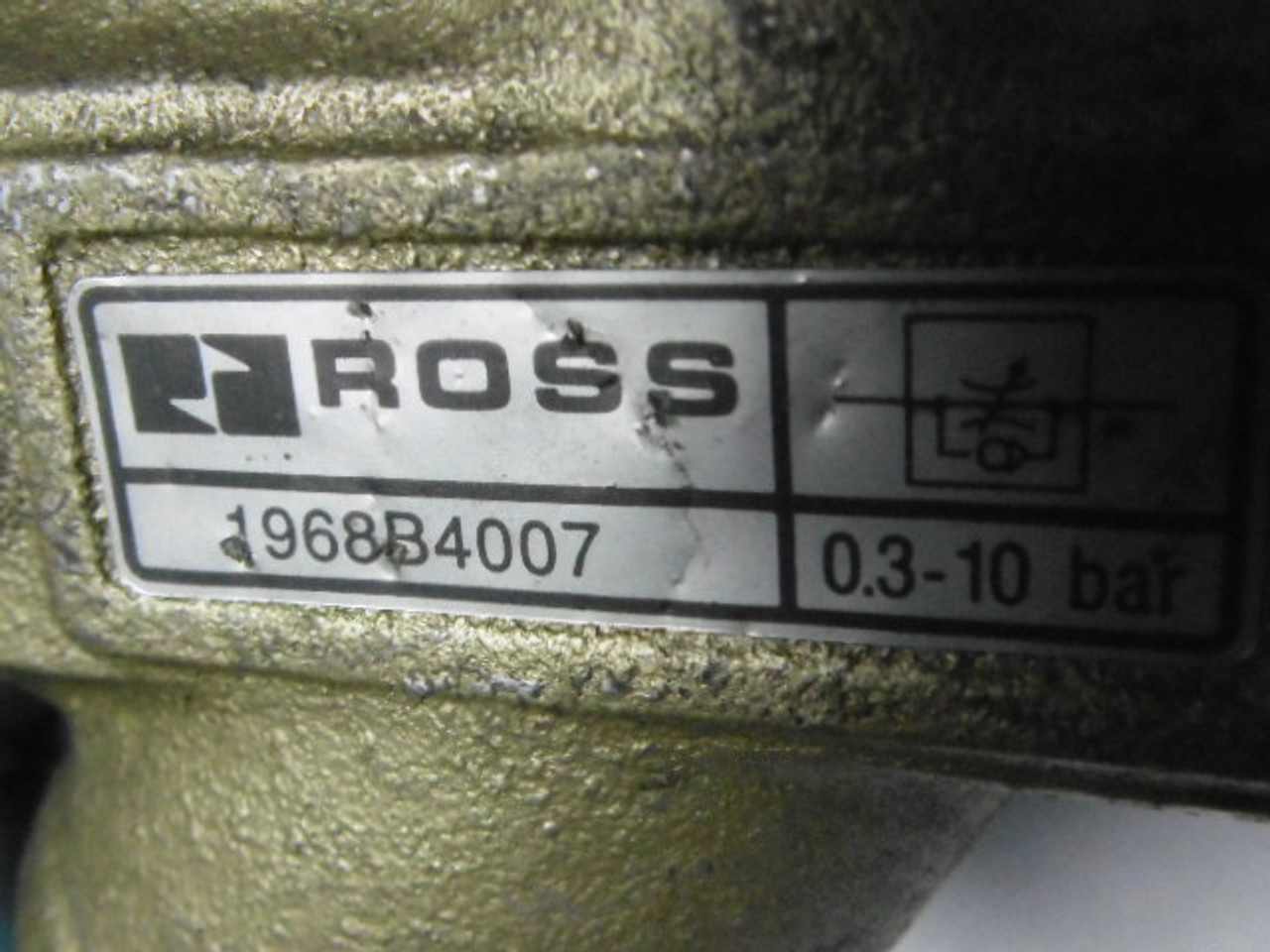 Ross 1968B4007 Flow Control Valve 1/2 Inch USED