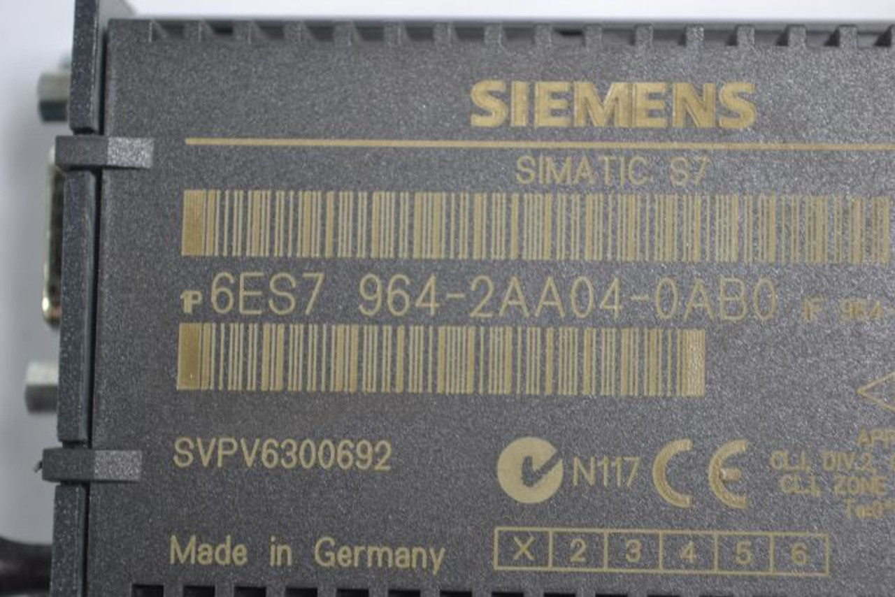 Siemens 6ES7-964-2AA04-0AB0 DP Interface Module 24V ! NEW !
