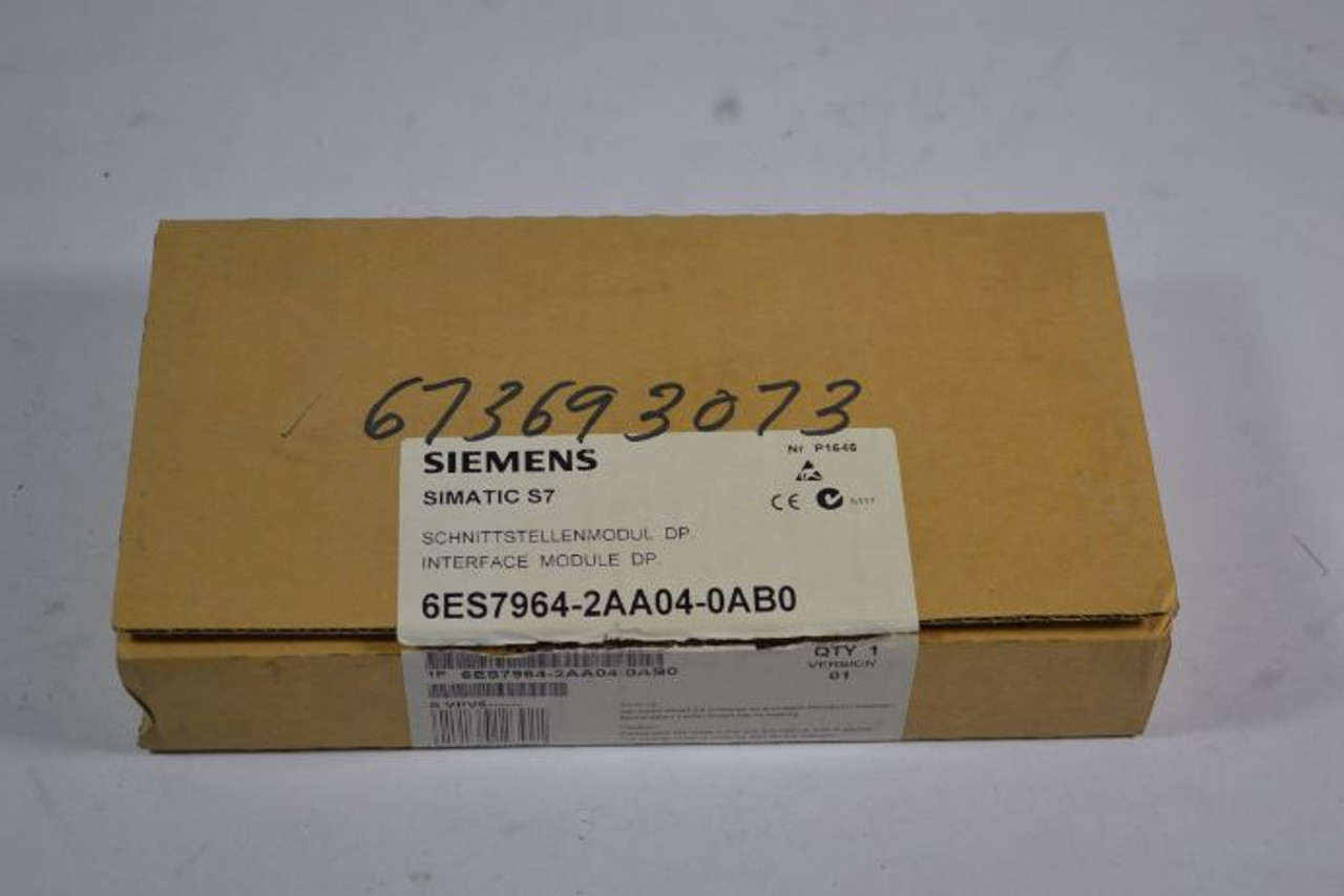 Siemens 6ES7-964-2AA04-0AB0 DP Interface Module 24V ! NEW !