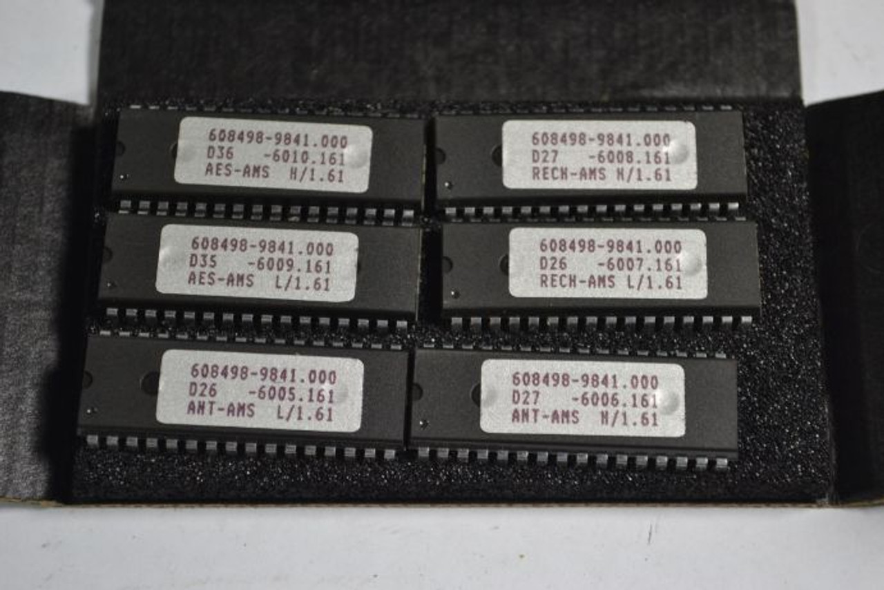 Zeiss 608498-9841.000 IC Chip 32-Pin 6-Pack NEW