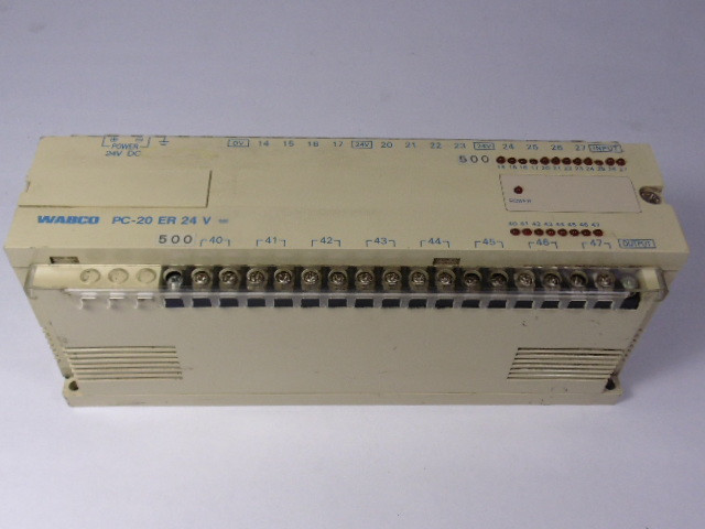 Wabco PC-20 ER Control Module 24V DC Crack/Split Housing USED
