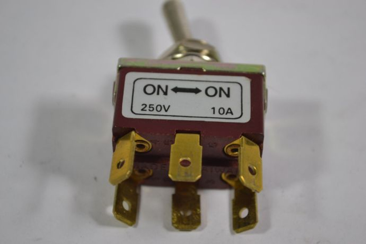 Generic Toggle Switch ON-ON 10A 250V USED