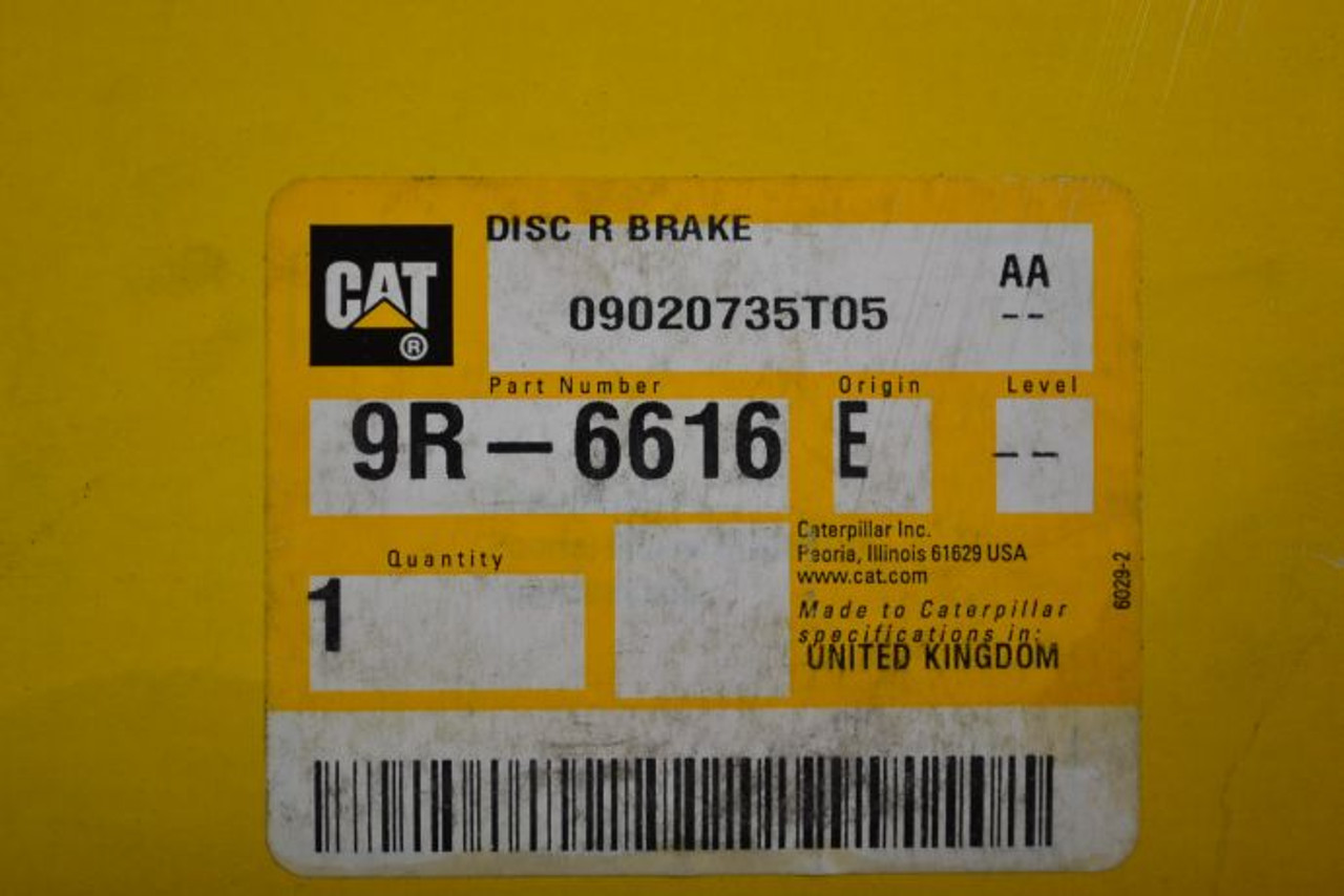 Caterpillar 9R-6616 Rear Disc Brake ! NEW !