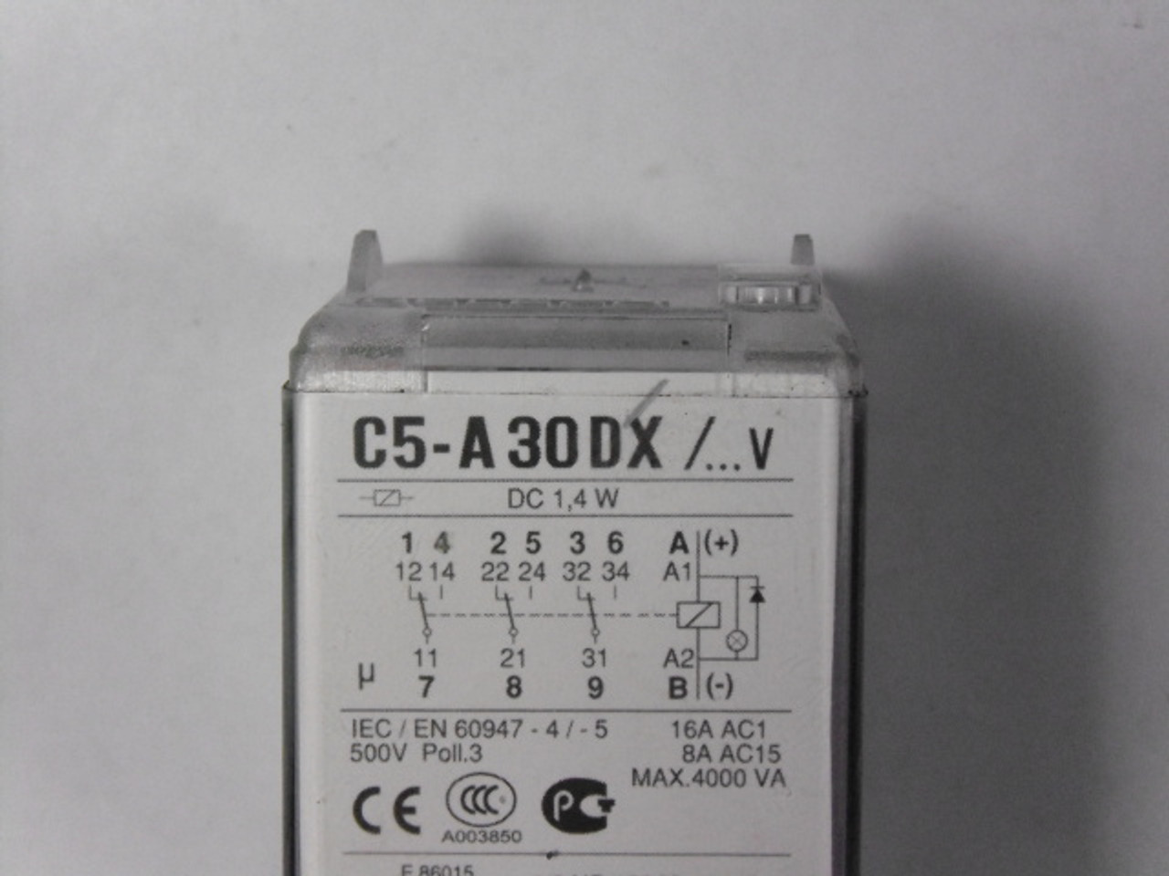 Releco C5-A30DX/24VDC Relay 24VDC 16Amp 400V 11Pin USED