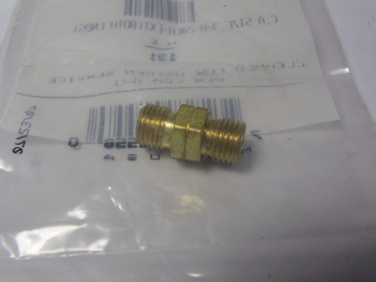 Superior Products Inc C-11 Brass Hose Coupler 3/8"-24LH-Ext ! NWB !