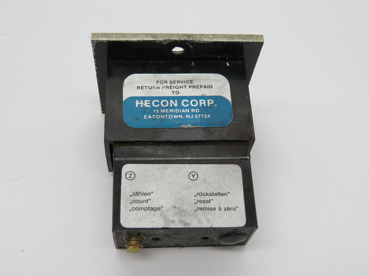 Hecon Corporation G0495422 8-Digit Counter USED