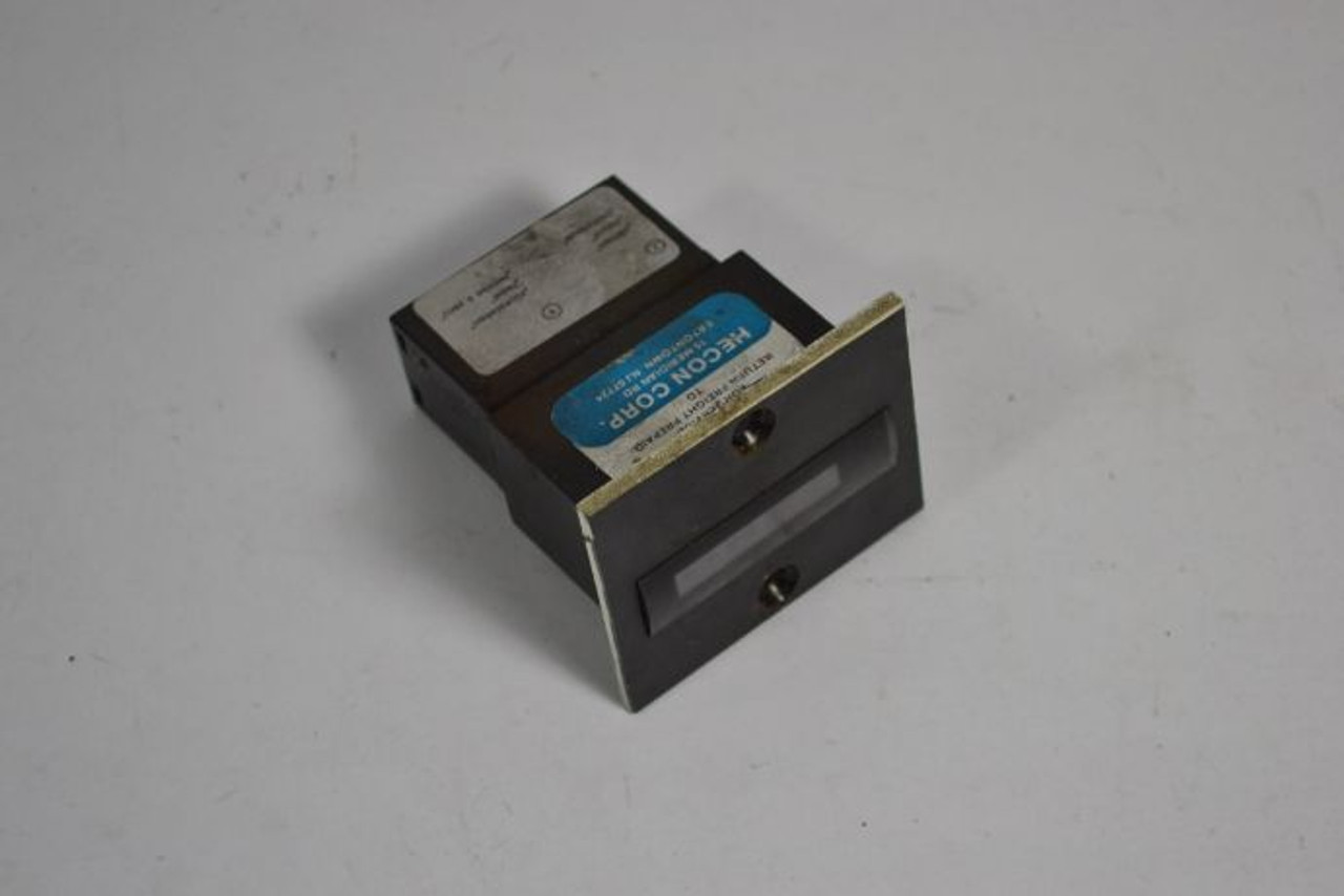 Hecon Corporation G0495422 8-Digit Counter USED