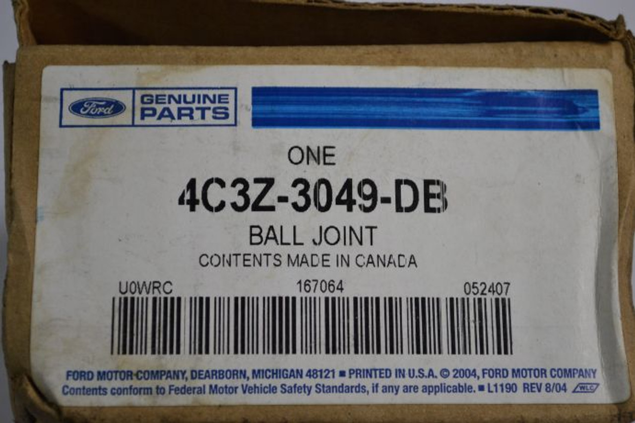 Ford 4C3Z-3049-DB Upper Ball Joint ! NEW !