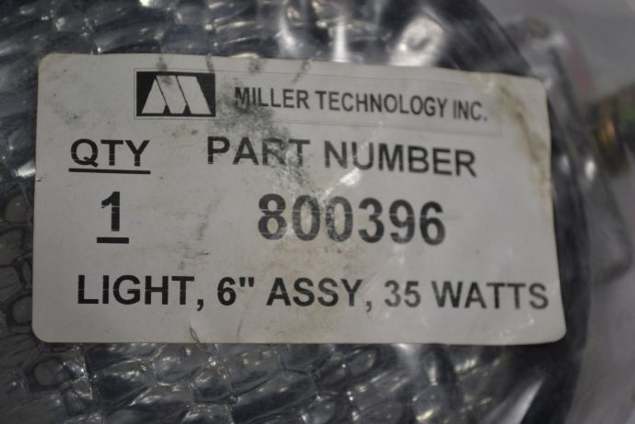 Miller Technologies 800396 Lamp Assembly 6" 35W ! NWB !