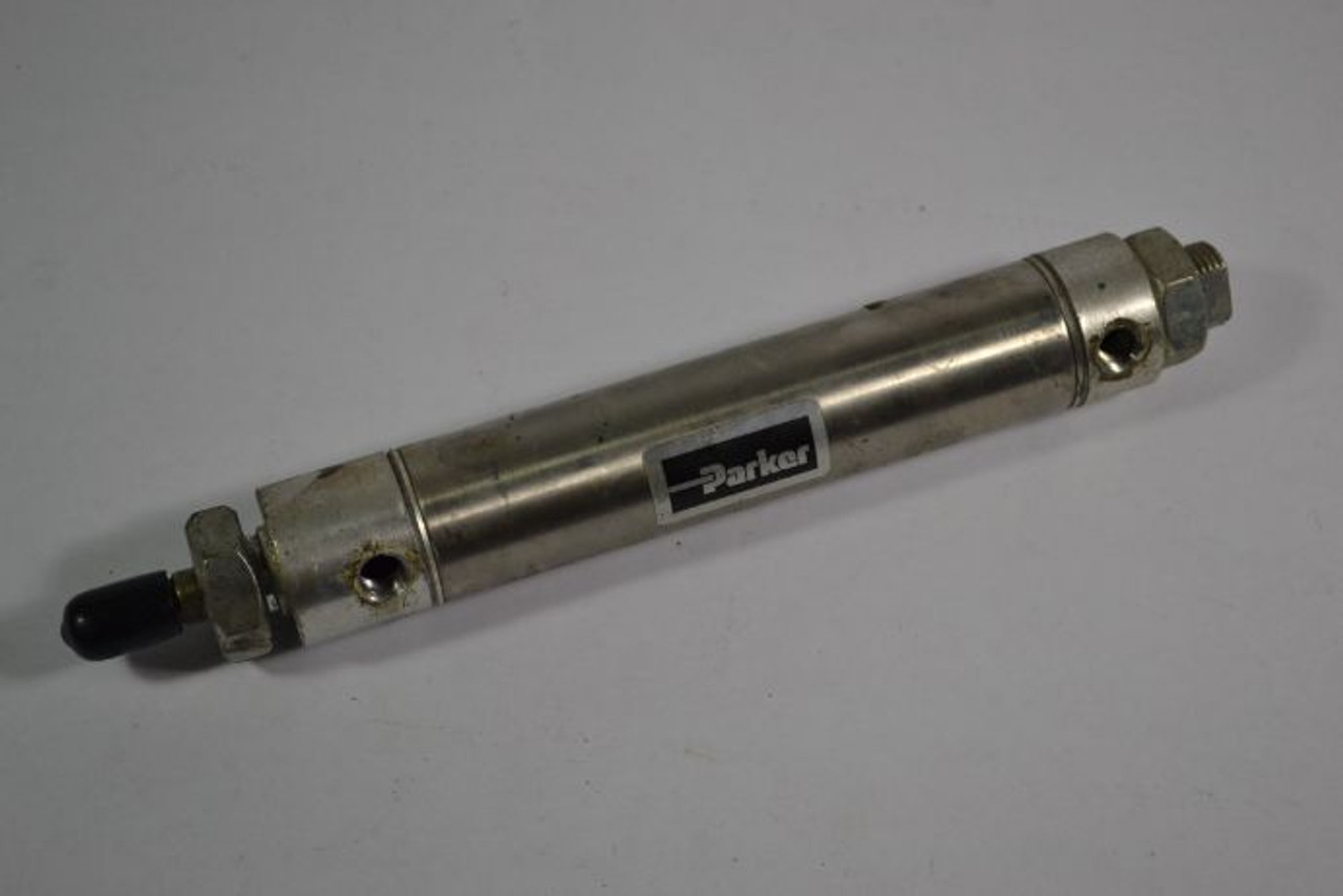 Parker 1.25DXPSR04.0 Double Acting Pneumatic Cylinder 4" 125psi USED