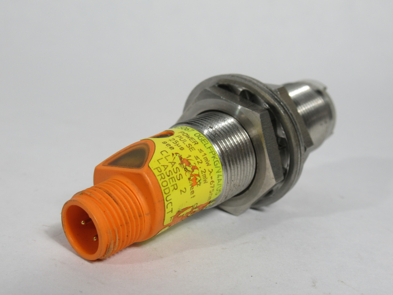 IFM/Efector OG5067 OGELFPKG/V4A/US Proximity Sensor DAMAGED LABEL USED