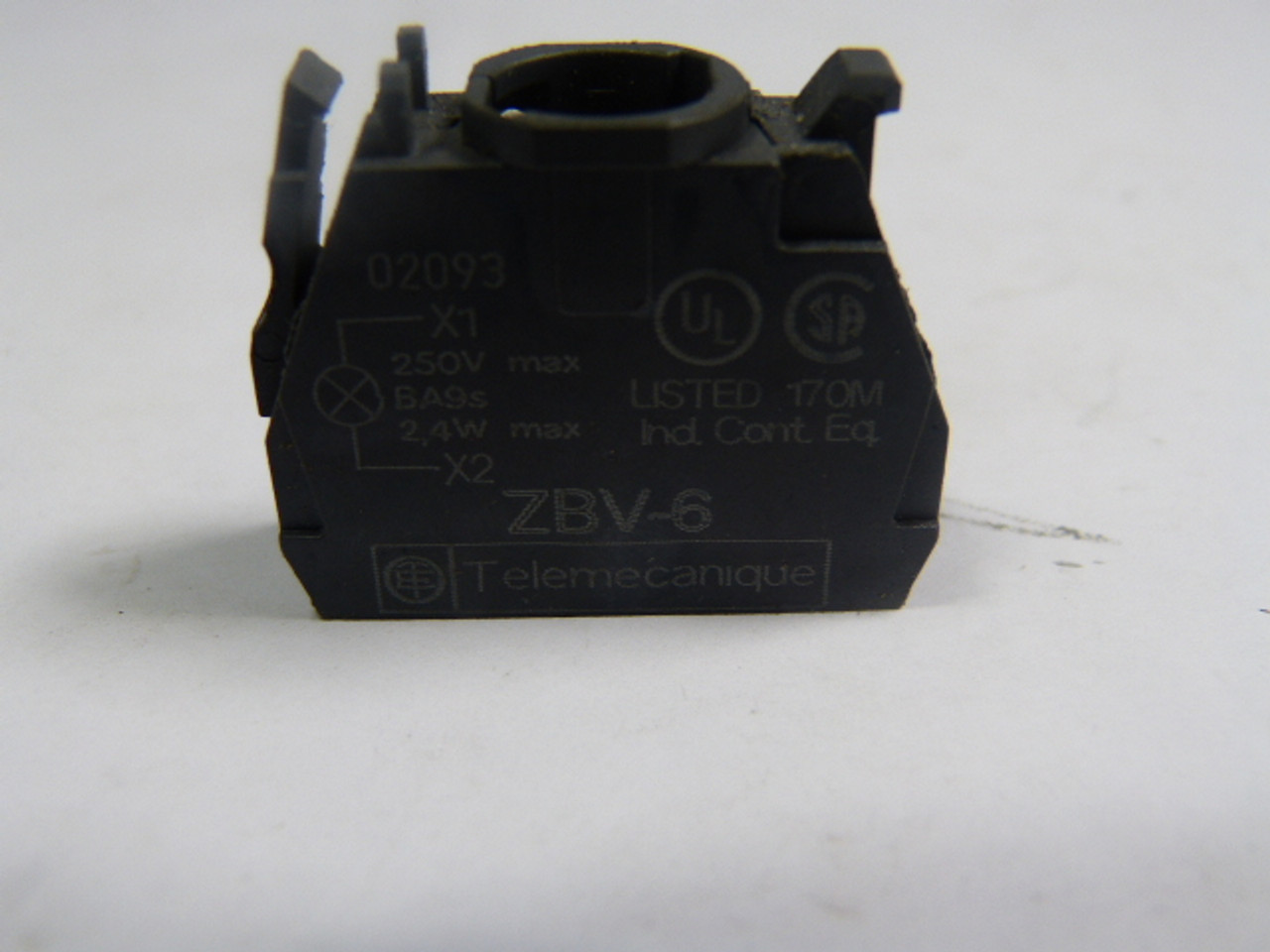 Telemecanique ZBV-6 Pushbutton Light Module 22mm 250V XB5 USED