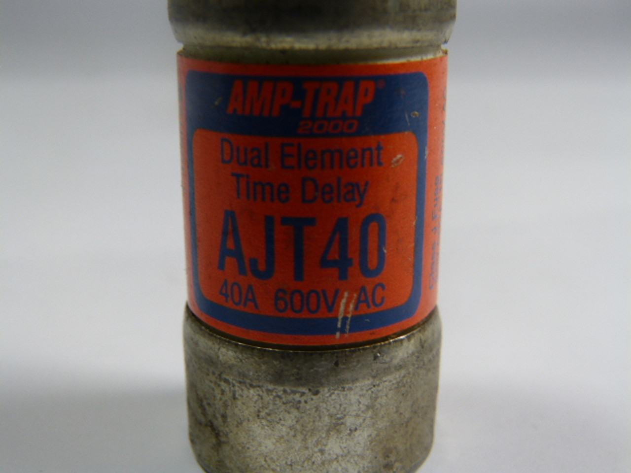 Amp-Trap AJT40 Dual Element Time Delay Fuse 40A 600V USED