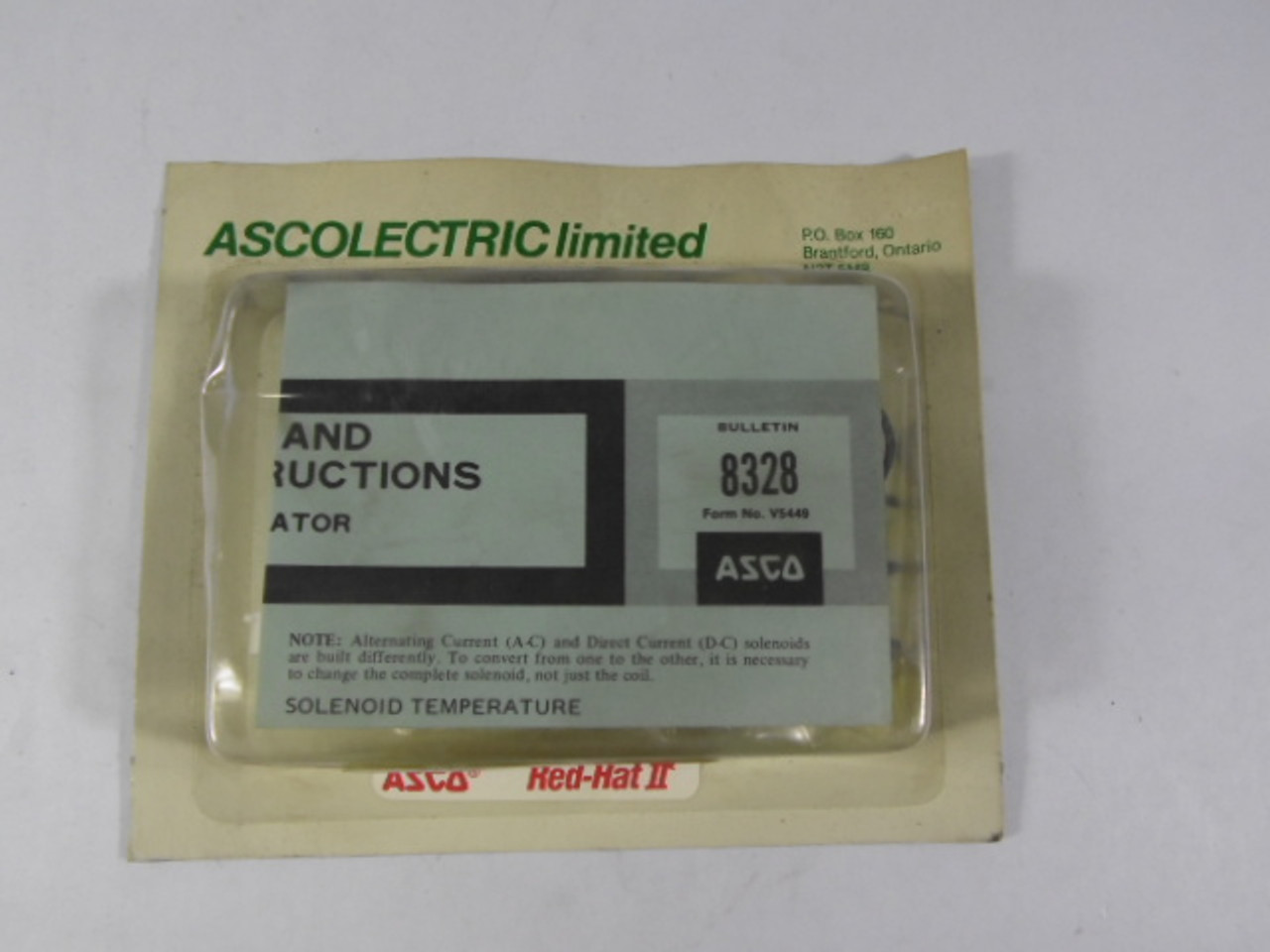 Asco 8328 Spare Parts Kit ! NEW !