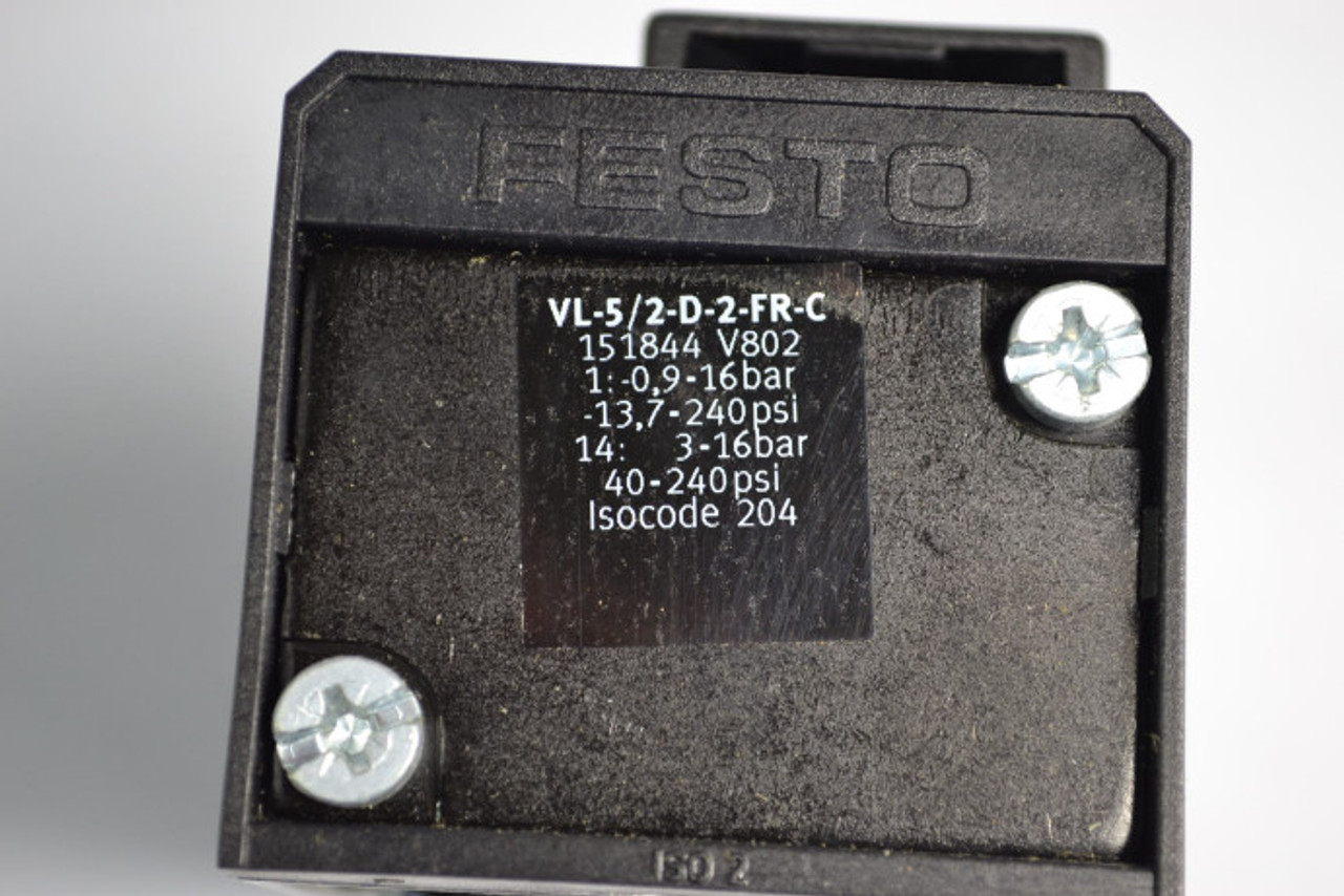 Festo VL-5/2-D-2-FR-C 151844 Pneumatic Valve -0,9-16bar ! NEW !