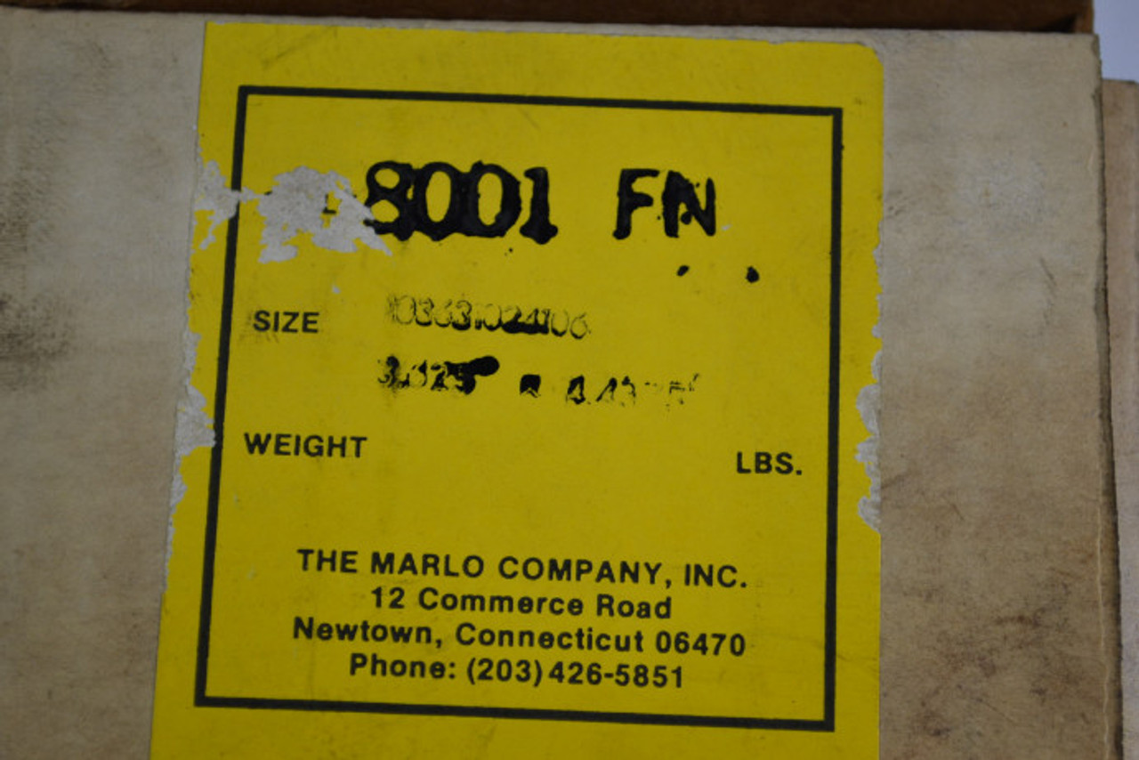Marlo Company 8001-FN Pump Packing ! NEW !