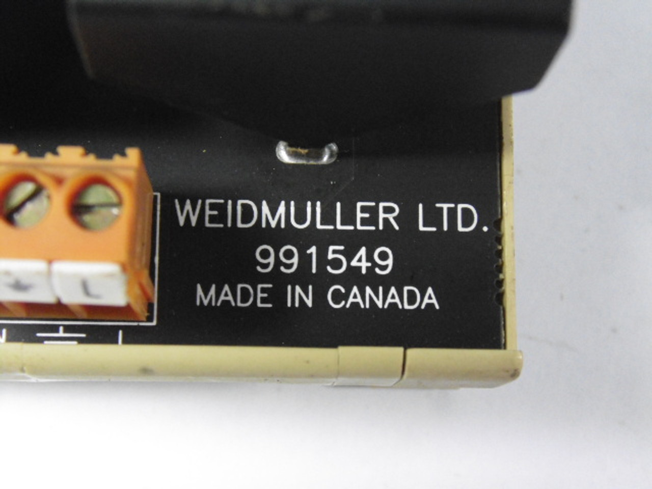 Weidmuller 991549 Outlet Module RS 15 AMP 125 V USED