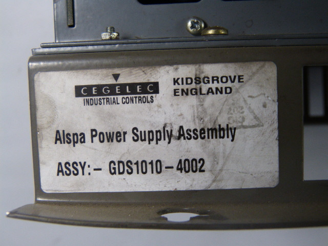 Cegelec GDS1010-4002 Multi Output Switch Mode Power Supply ! AS IS !