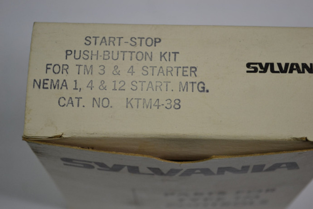 Sylvania KTM4-38 Pushbutton Kit ! NEW !