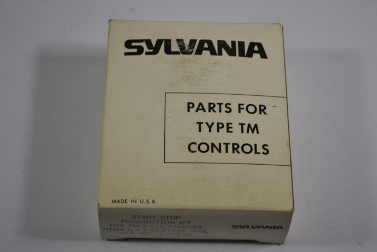 Sylvania KTM4-38 Pushbutton Kit ! NEW !