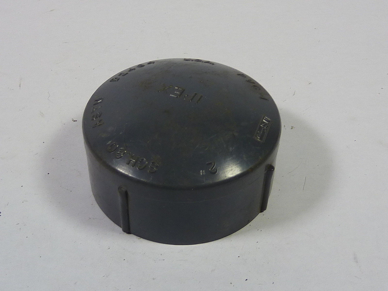 IPEX PVC-I SCH80 D2464 PVC Cap Fitting 2 Inch USED