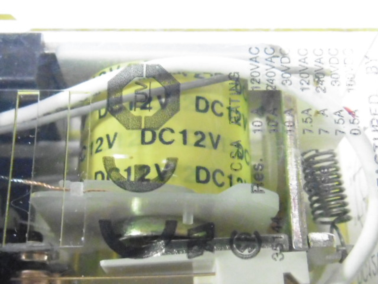 IDEC RR2P-UL-DC12V Relay 12V DC USED