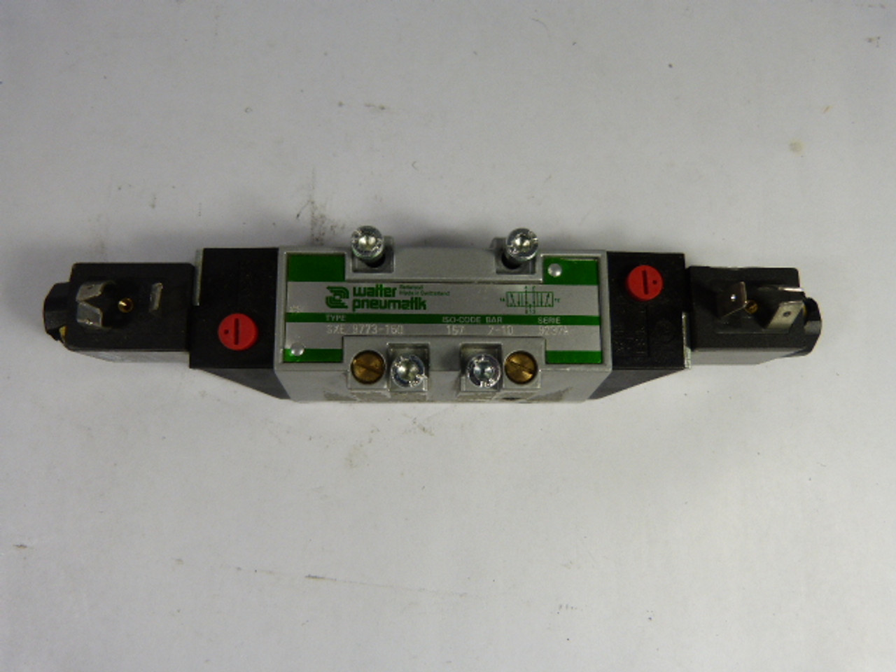 Walter Pneumatic SXE9773-160 5/3 COEE 50L/0L Solenoid Valve COSMETIC DAMAGE USED