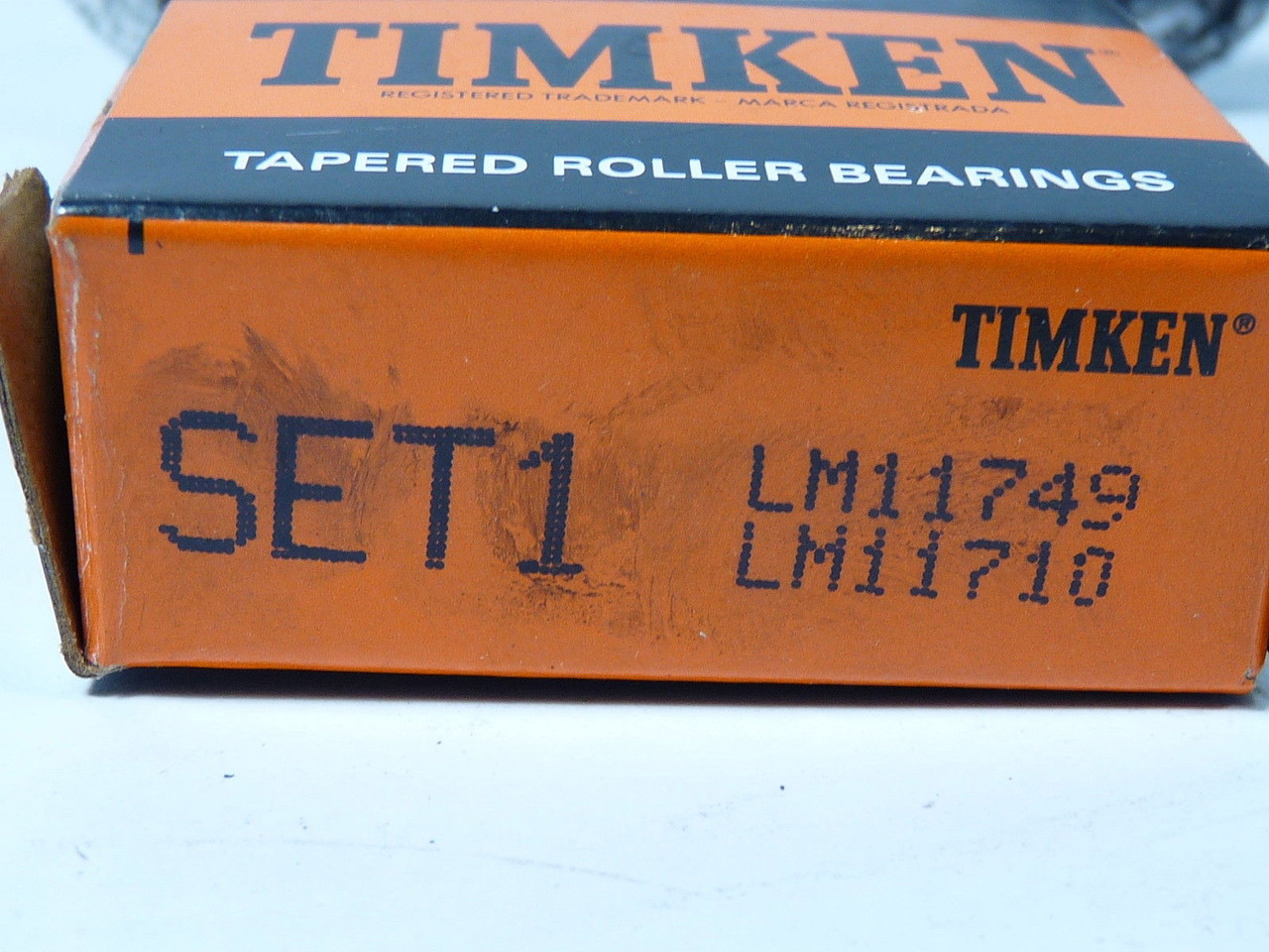 Timken SET1 Tapered Roller Bearing Assembly LM11749/LM11710 ! NEW !