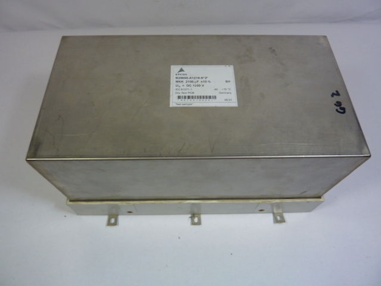 Epcos B25655-A1218-K2 Capacitor 1200VDC USED