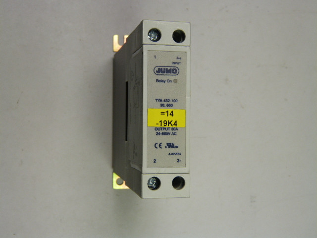Jumo TYA-432 Thyristor Power Switch TYA-432 30A 660Vac USED