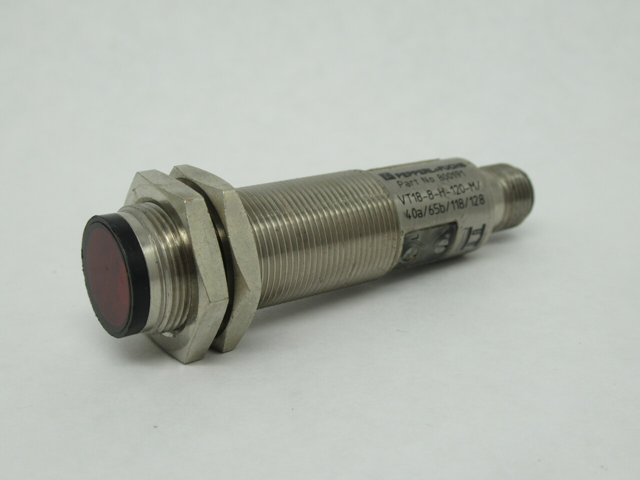 Pepperl+Fuchs VT18-8-H-120-M/40a/65b/118/128 Photoelectric Sensor 10-30VDC USED