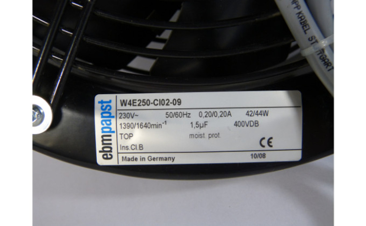 Ebmpapst W4E250-CI02-09 Fan 230V 50/60Hz 42/44W USED
