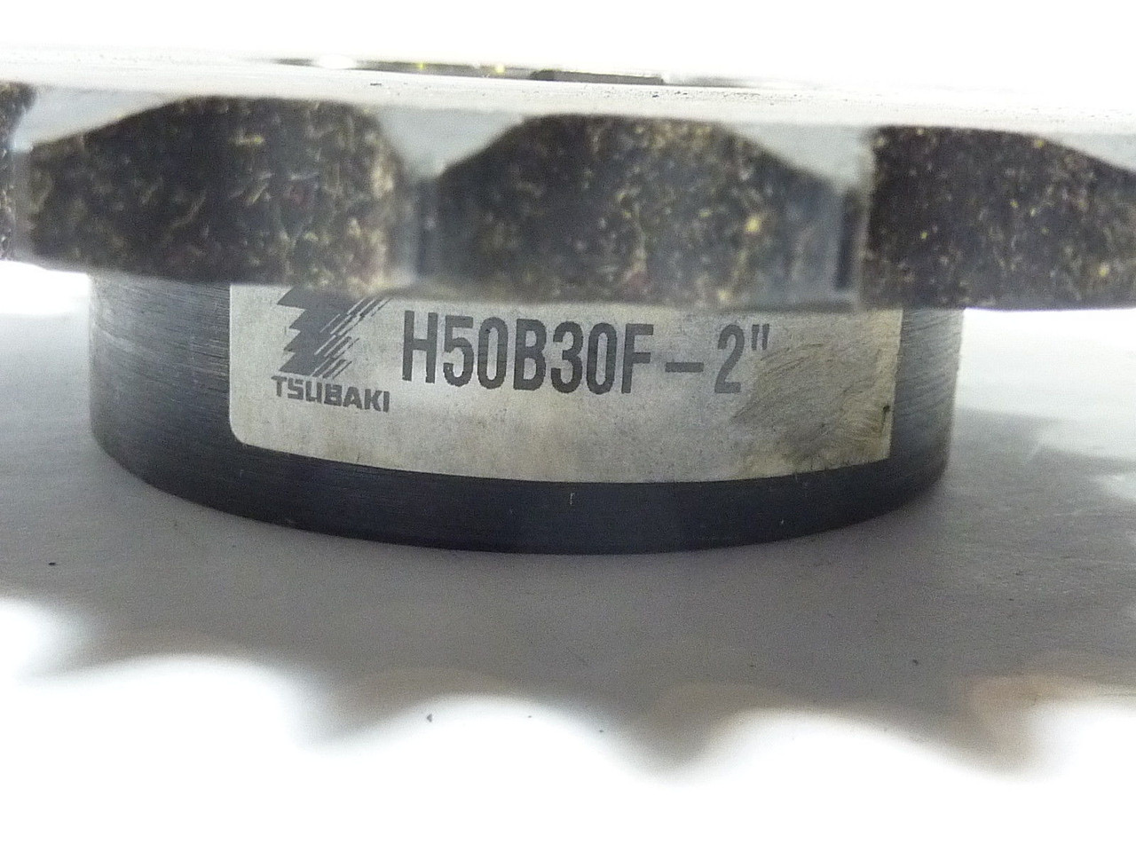 Tsubaki H50B30F Roller Chain Sprocket 2" USED