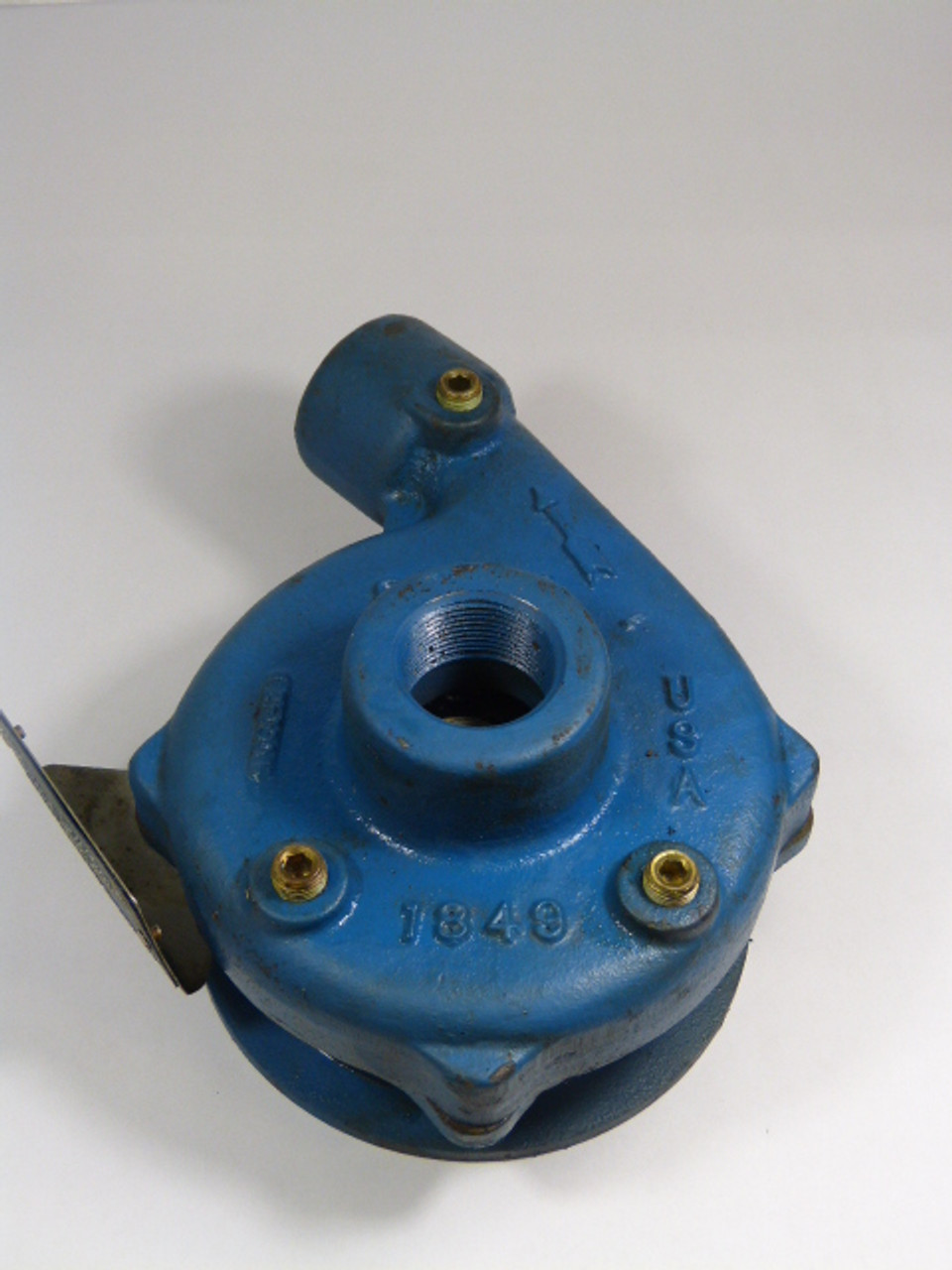 Scot 1849 Standard Fitted Motor Pump 1.25X1.25 4.50 Diameter USED